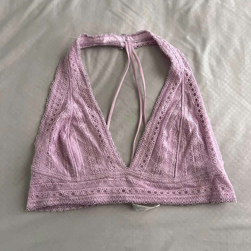 Urban Outfitters Out From Under Halter Lace Bralette